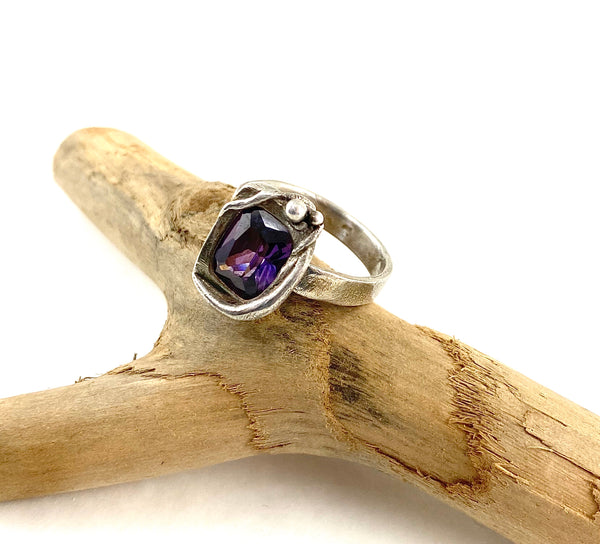 Purple Sea Grass Ring