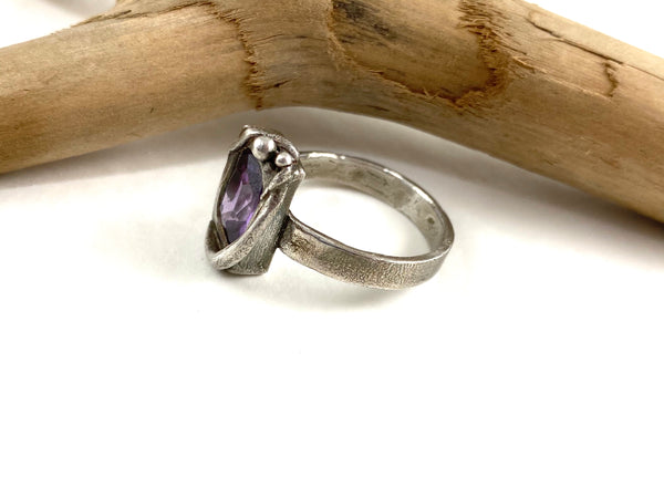 Purple Sea Grass Ring