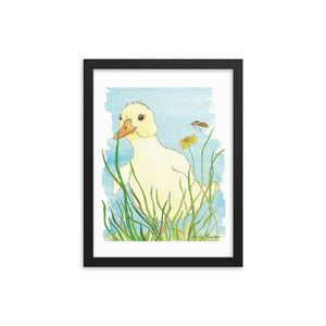 Little Duckling Framed poster
