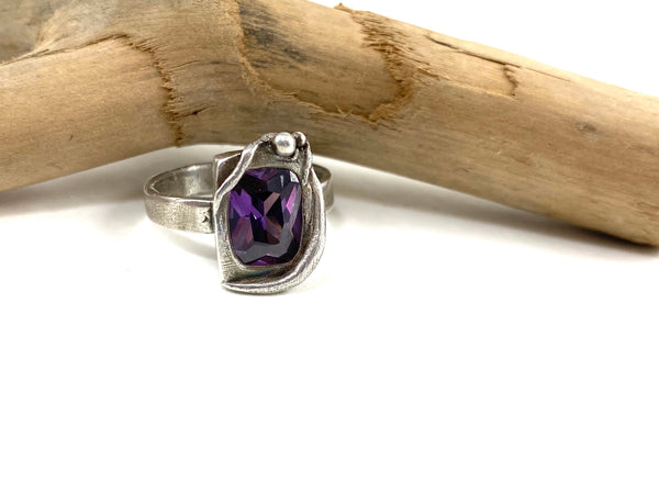 Purple Sea Grass Ring